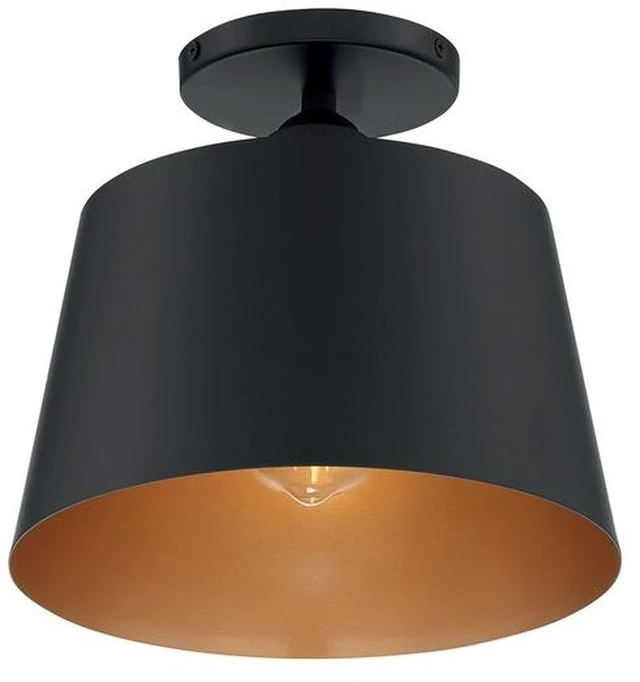 Main image of NUVO 60/7332 Fixture, Semi Flush, 1-Lght, Incandescent, 100W, 120V, A19, Medium