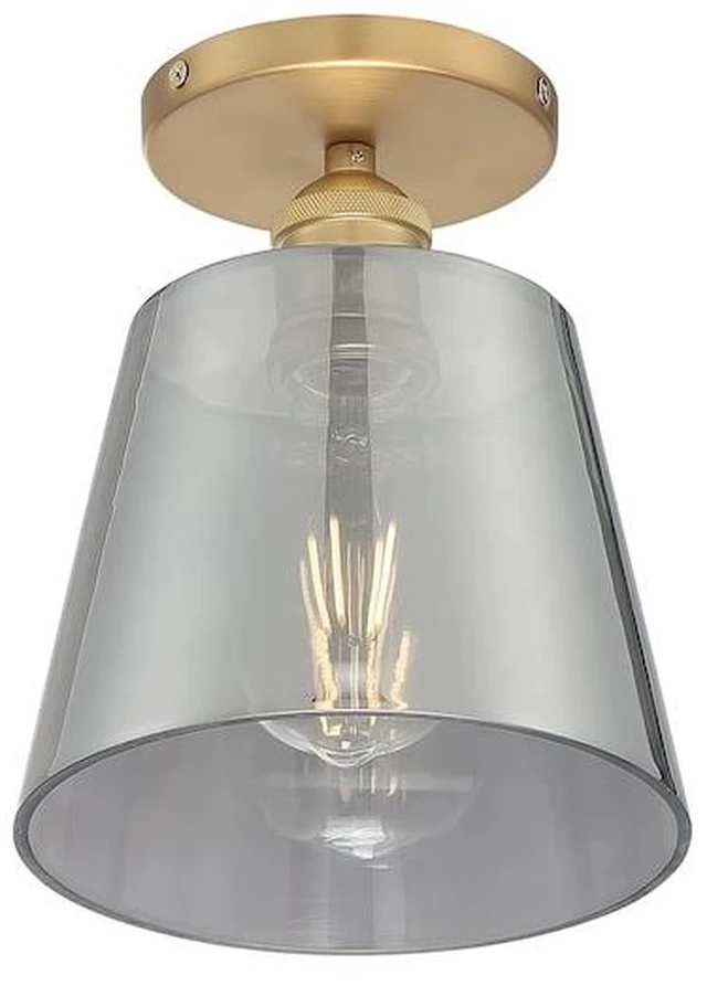 Main image of NUVO 60/7323 Fixture, Semi Flush, 1-Lght, Incandescent, 100W, 120V, A19, Medium