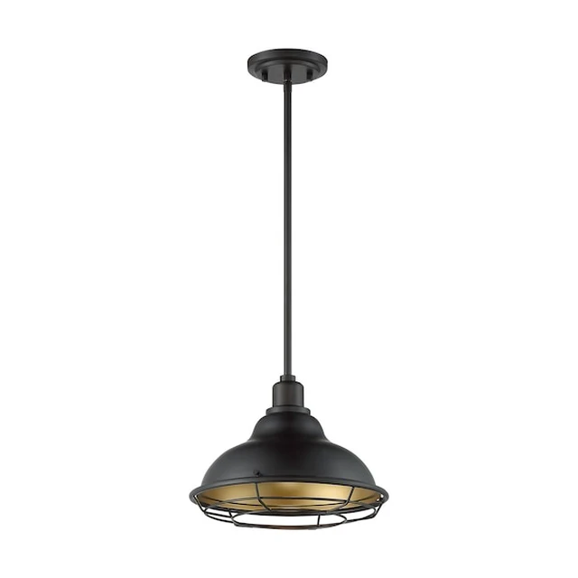 Alt view image 3 of 3 - NUVO 60/7014 Fixture, Pendant, 1-Light, Incandescent, 60W, 120V, A19, Medium