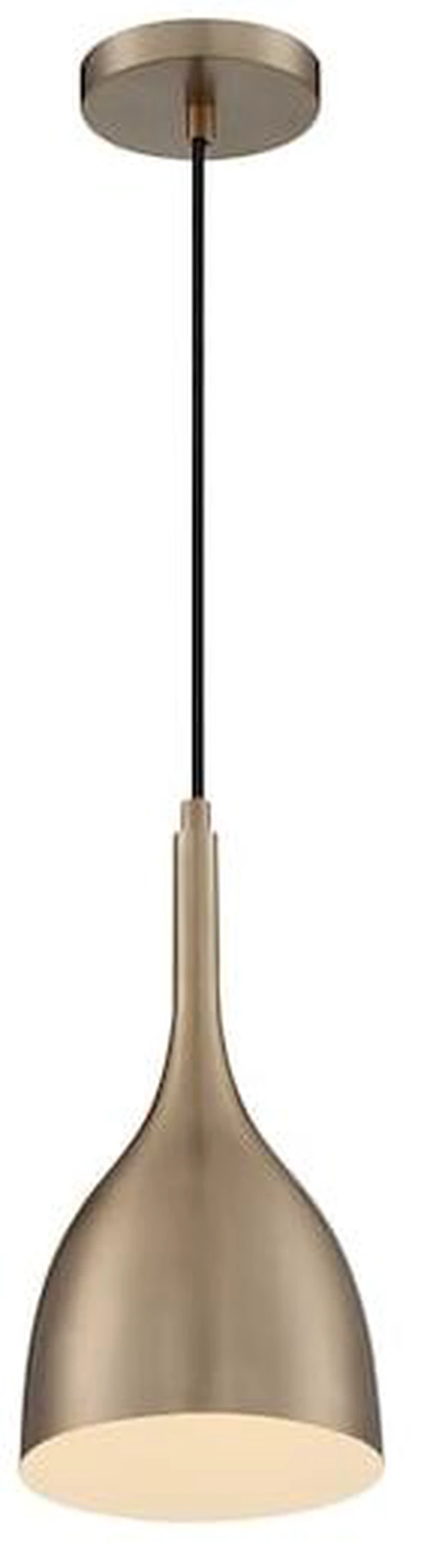 Main image of NUVO 60/7076 Fixture, Pendant, 1-Light, Incandescent, 60W, 120V, A19, Medium