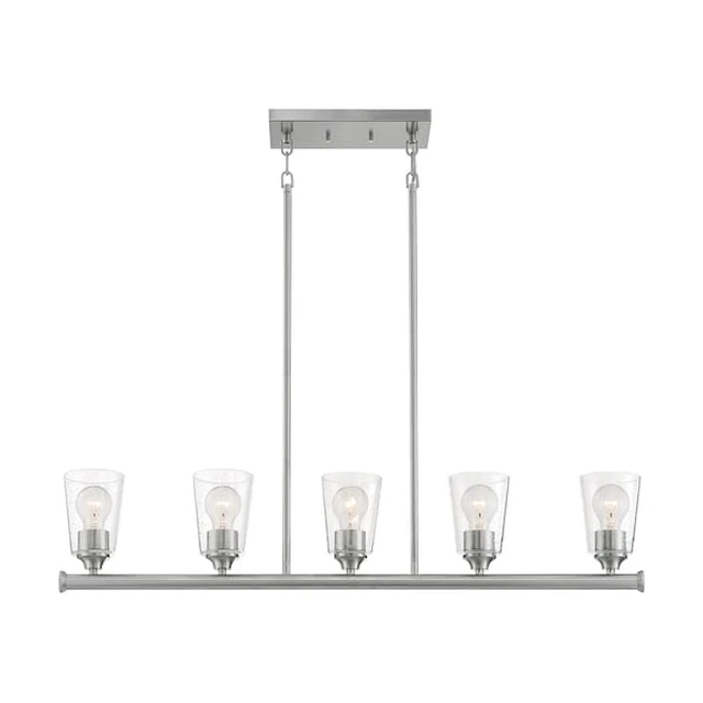 Alt view image 2 of 3 - NUVO 60/7186 Fixure, Pendant, 5-Light, Incandescent, 60W, 120V, A19, Medium