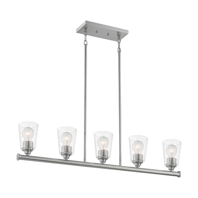 Alt view image 3 of 3 - NUVO 60/7186 Fixure, Pendant, 5-Light, Incandescent, 60W, 120V, A19, Medium