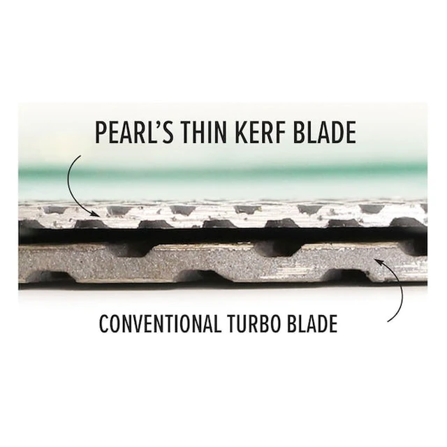 Alt view image 2 of 4 - PEARL DIA45TT P4 Thin Mesh Turbo Porcelain Blade 4 1/2 in. 5/8 in.-20mm-7/8 in.