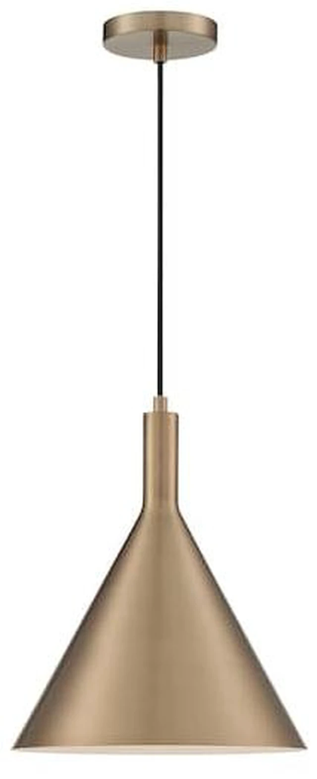 Alt view image 2 of 3 - NUVO 60/7118 Fixture, Pendant, 1-Light, Incandescent, 100W, 120V, A19, Medium