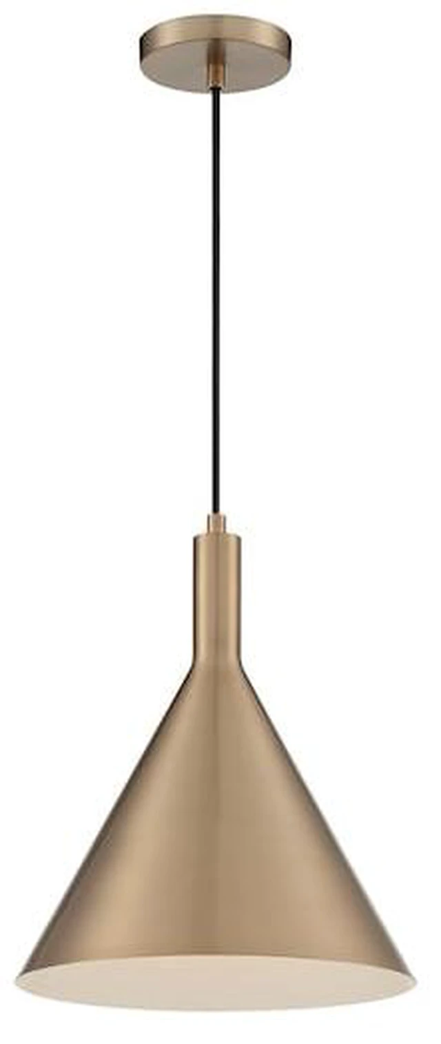 Alt view image 3 of 3 - NUVO 60/7118 Fixture, Pendant, 1-Light, Incandescent, 100W, 120V, A19, Medium