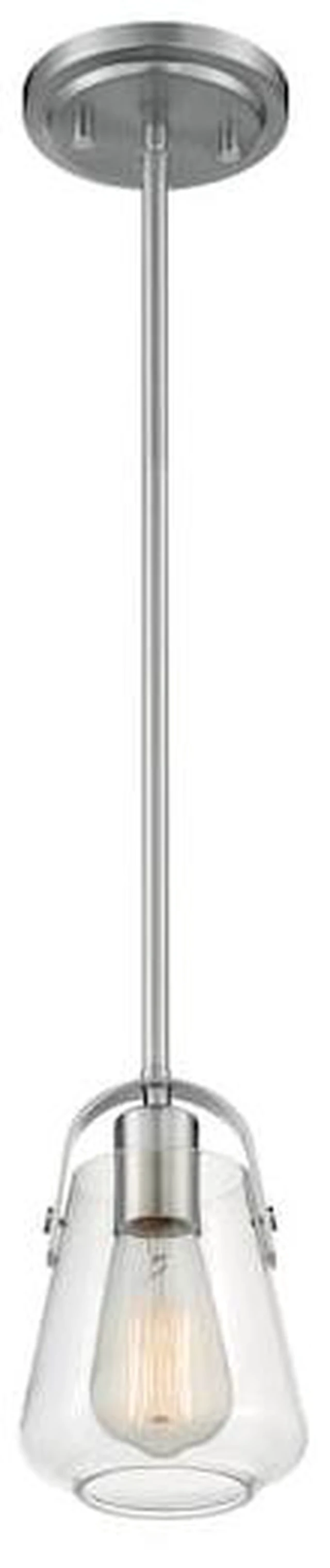 Main image of NUVO 60/7116 Fixture, Pendant, 1-Light, Incandescent, 60W, 120V, A19, Medium