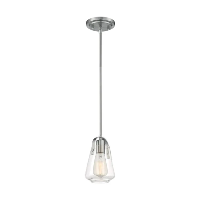 Alt view image 3 of 3 - NUVO 60/7116 Fixture, Pendant, 1-Light, Incandescent, 60W, 120V, A19, Medium