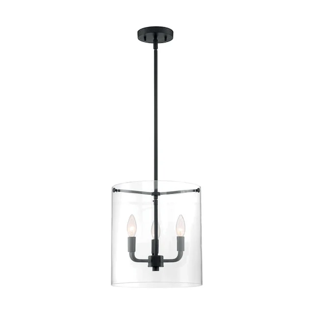 Alt view image 2 of 3 - NUVO 60/7277 Fixure, Pendant, 3-Lght, Incandescent, 60W, 120V, B10, Candelabra