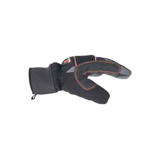 Alt view image 2 of 2 - REFRIGIWEAR 0518RBLKXLG Cold Protection Gloves, Synthetic Leather Palm, Tricot