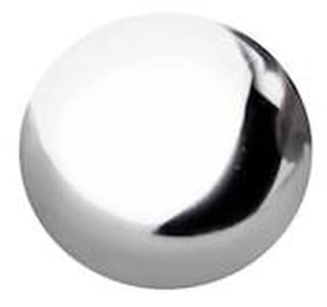 Alt view image 4 of 5 - RICHELIEU BP39313180 1 7/32 in (31 mm) Polished Nickel Traditional Cabinet Knob