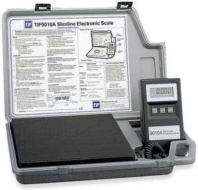 Alt view image 3 of 11 - TIF TIF9010A Refrigerant Scale,Electronic,110 lb