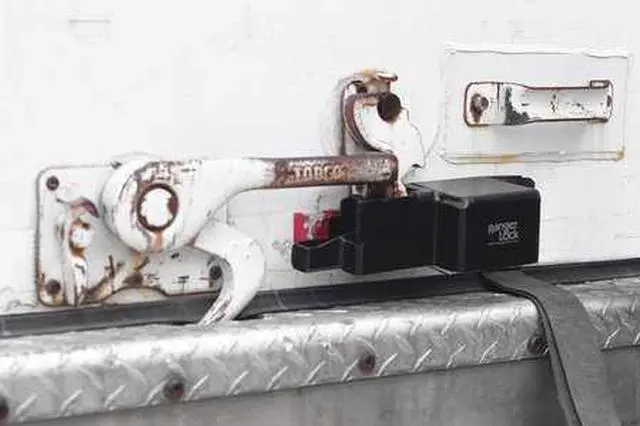 Alt view image 2 of 8 - RANGER LOCK RGRU-0L Padlock Guard,Hardened Steel,Blk,10"L