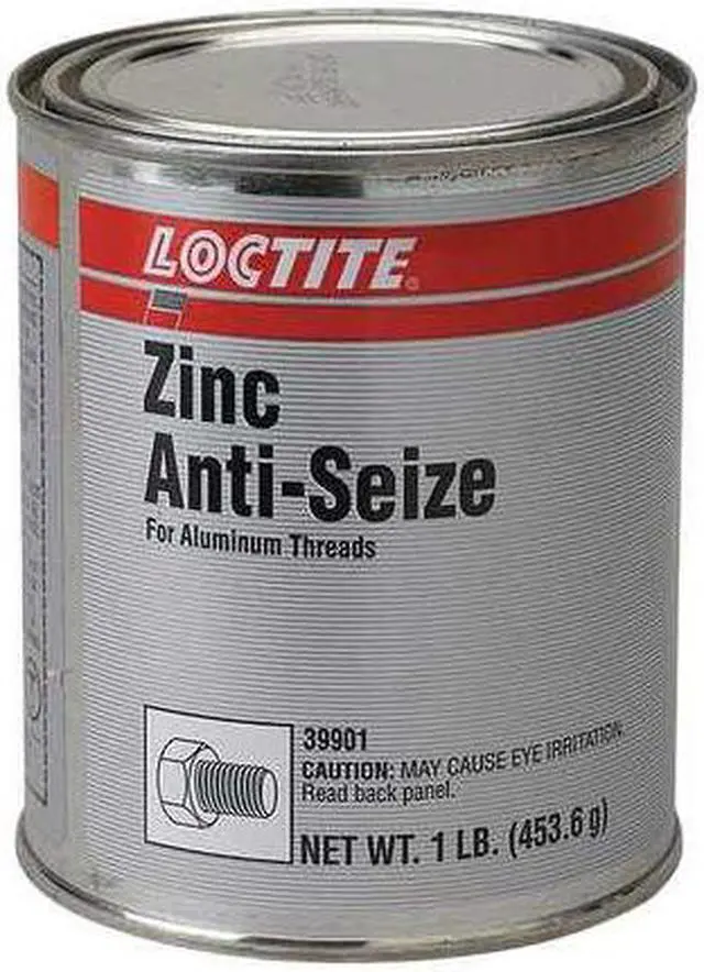 Alt view image 2 of 3 - LOCTITE 233507 Anti Seize,Zinc,16 oz,Can,Grey,Paste LB 8044(TM)