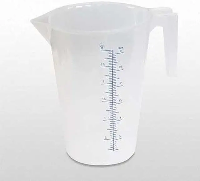 Alt view image 2 of 4 - FUNNEL KING 94150 Measuring Container,Fixed Spout,3 Quart