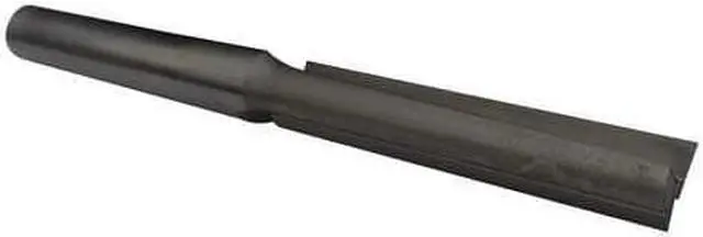 Main image of WESTWARD 16Y573 Straight Rtr Bit,Carbide Tipped,1/2 In