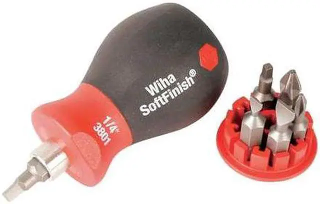 Main image of WIHA TOOLS 38048.G Stubby Combination Bit Set,Pieces 6