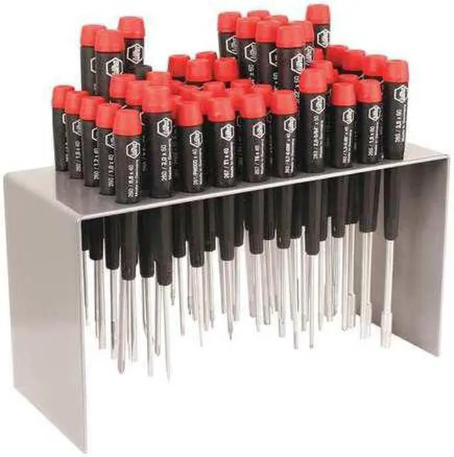 Alt view image 2 of 10 - Wiha 92190 50 Piece Master Technicians Bench Top Screwdriver Set
