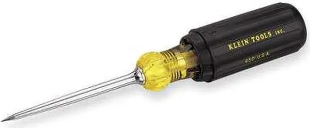 Main image of Klein Tools 409-650 7.88" Cushion Grip Scratch Awl Screwdrivers