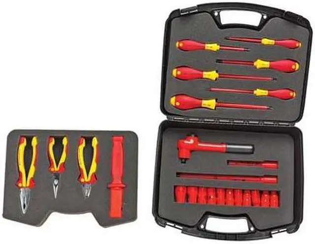 Alt view image 2 of 6 - Wiha 31592 24 Piece Insulated 3/8" Drive Metric Socket Box Set