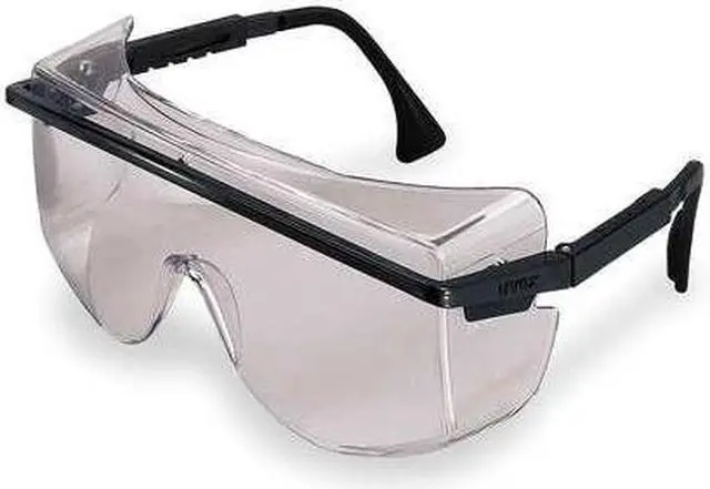 Alt view image 2 of 7 - Uvex by Sperian 763-S2509 Uvex Astro Otg 3001 Safety Spectacle Black Frame
