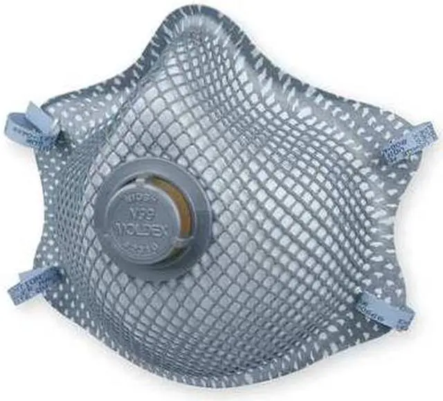 Alt view image 2 of 10 - Moldex N99 Premium Particulate Respirator Half-Face Mask Medium/Large 10/Box