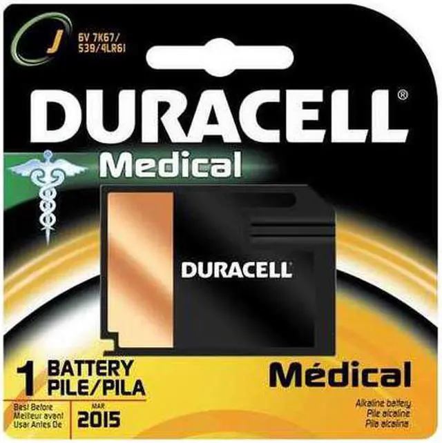 Alt view image 2 of 4 - Batt Alk 6V J 580Mah Mang Diox DURACELL Specialty Battery/Batteries 7K67BPK