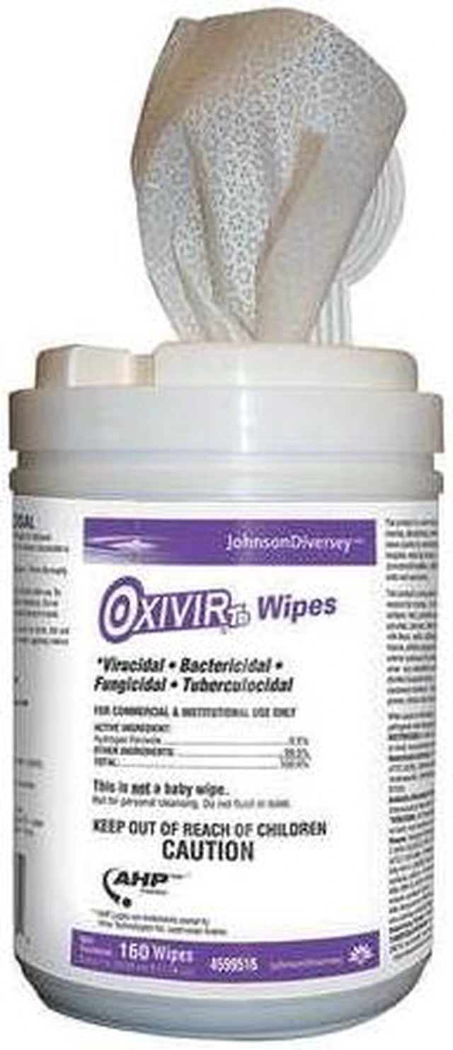 Diversey 4599516 Oxivir Tb Wipes 12 x 160 count - Newegg.com