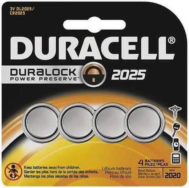 Alt view image 4 of 20 - DURACELL DL20254PK 4-pack Lithium Coin Cell Batteries