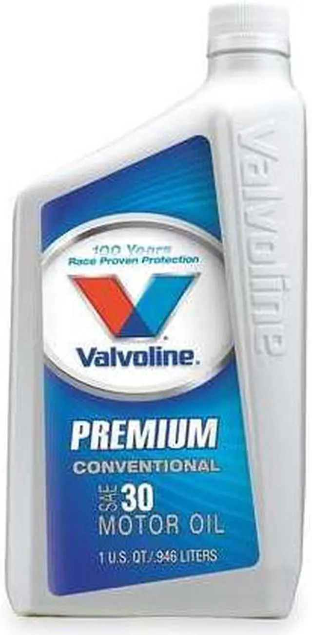 Alt view image 2 of 5 - Valvoline Motor Oil, SAE 30W, Conventional, 1 Qt. VALVOLINE 797978