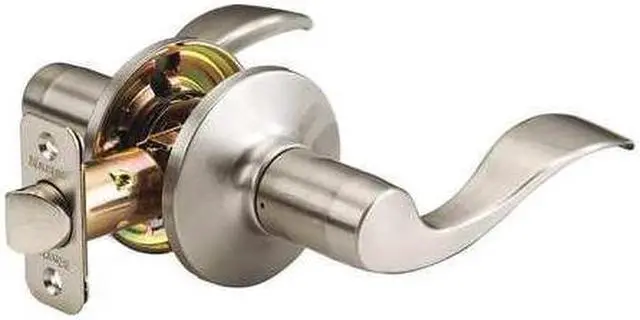 Alt view image 2 of 4 - MASTER LOCK WL0415/T6P Lever Lockset,Mechanical,Grade 3,WL Wave