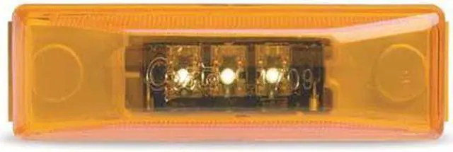 Alt view image 2 of 5 - Marker Lamp,LED,3 Diode,Yellow GROTE G1903