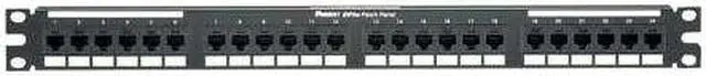 Alt view image 2 of 5 - Panduit Patch Panel,Cat 5e,Rack Mt,24 Port HAWA DP245E88TGY