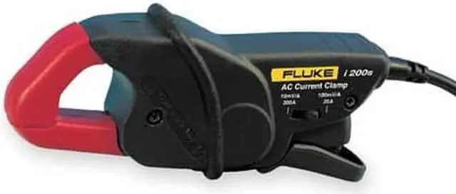 Alt view image 2 of 6 - Fluke - I200S - Dual Range 20A & 200A AC Current Clamp with Safety Insulated BNC Connector