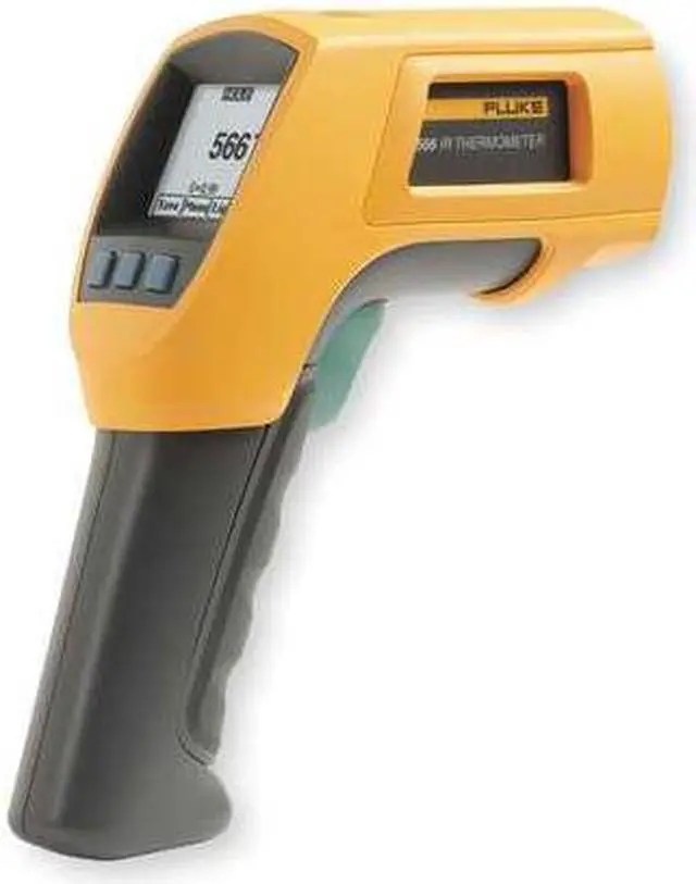 Alt view image 3 of 9 - Fluke 566 Infrared and Contact Thermometer