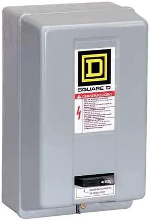 Alt view image 2 of 4 - SQUARE D 8536SBG2V06H30 NEMA Magnetic Motor Starter, Non-Reversing, No