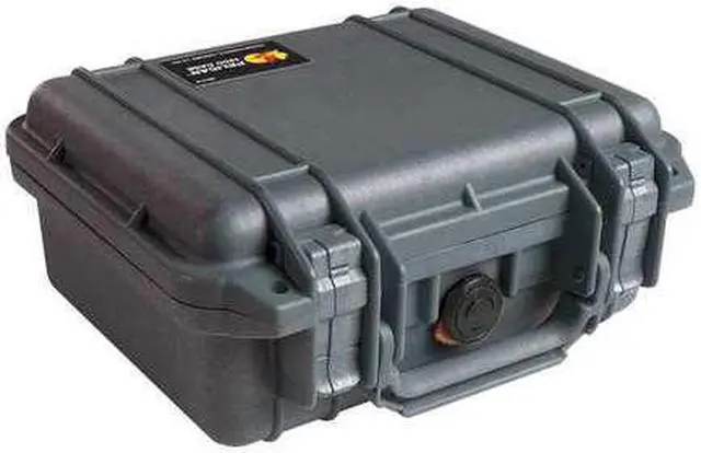 Alt view image 3 of 10 - Pelican 1200 Small Protector Waterproof 10.6x10x4.8in Case, Black, No Foam