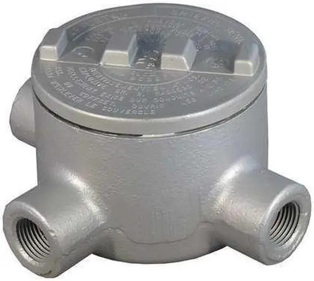Alt view image 2 of 3 - APPLETON ELECTRIC GRT100-A Conduit Outlet Body,T,1 In.