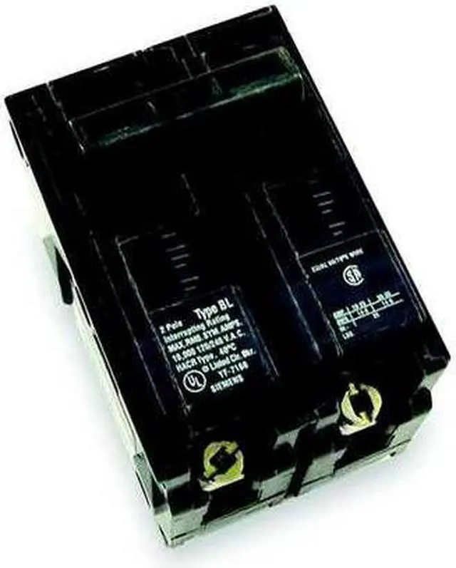 Alt view image 2 of 4 - SIEMENS B215 Miniature Circuit Breaker, BL Series, 15A, 2 Pole, 120/240V AC,