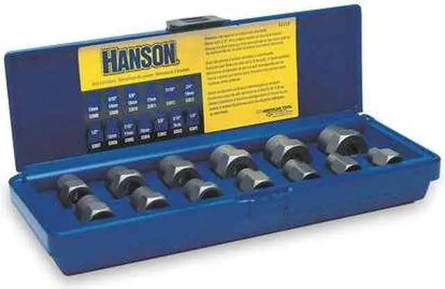 Alt view image 2 of 11 - Irwin 585-54113 13 Piece Bolt Extractorset 1-4-3-4 Inch W-3-8 Inch Drv