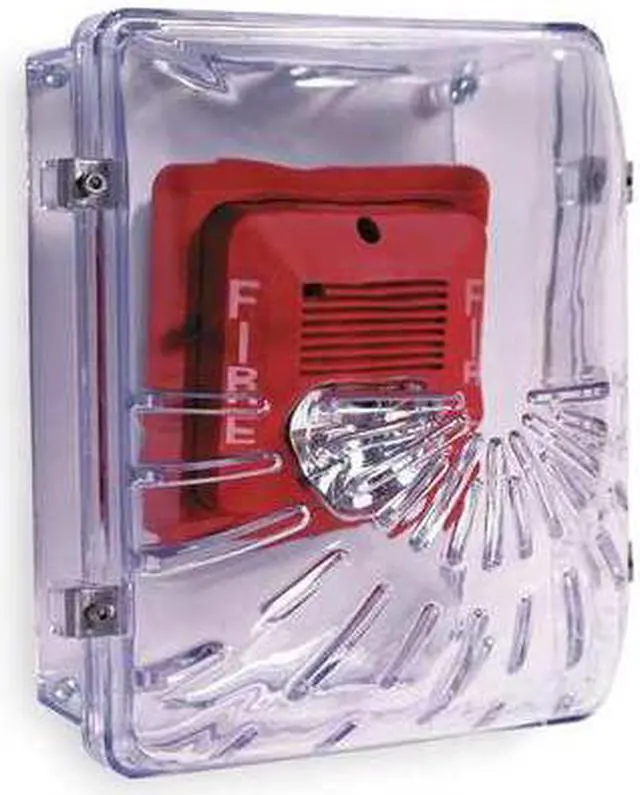 Alt view image 2 of 3 - Audible/Strobe Guard, Polycarbonate, Surf