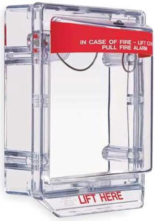 Alt view image 2 of 4 - Pull Station Guard, Polycarbonate, Surface