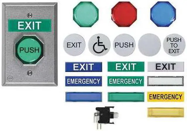 Main image of SAFETY TECHNOLOGY INTERNATIONAL UB-1 Universal Push Button Kit