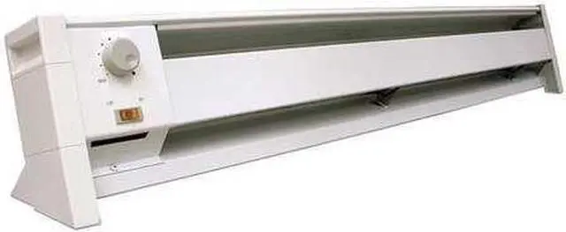 Alt view image 2 of 3 - DAYTON 3UG01 Electric Baseboard Heater, 1500W/1000W, 120V AC, 1 Phase