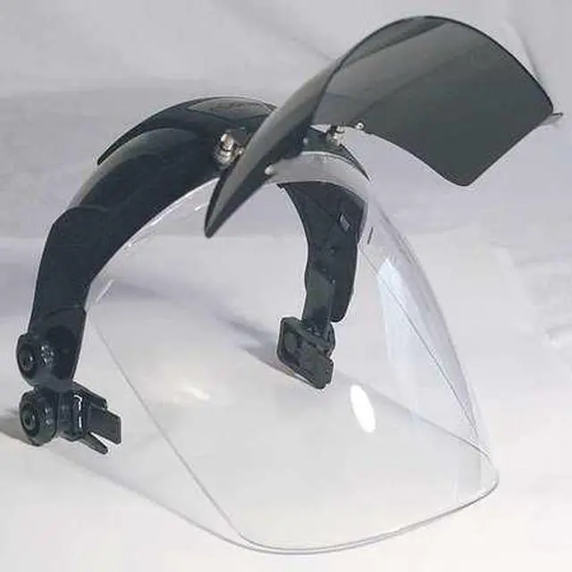 Alt view image 2 of 2 - SELLSTROM S32152 Faceshield Visor, Clear Visor, 9 in Height, Universal Adapter