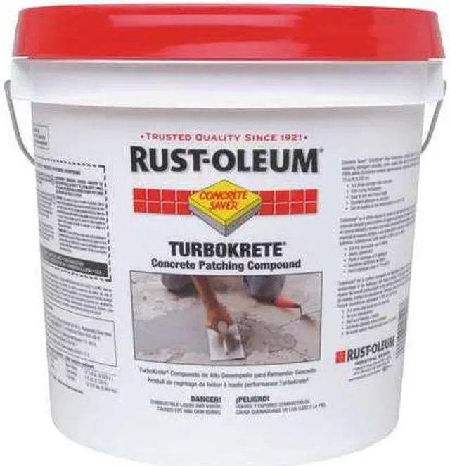 Alt view image 2 of 9 - RUST-OLEUM 253479 Gray Small Concrete Patching Compound Kit