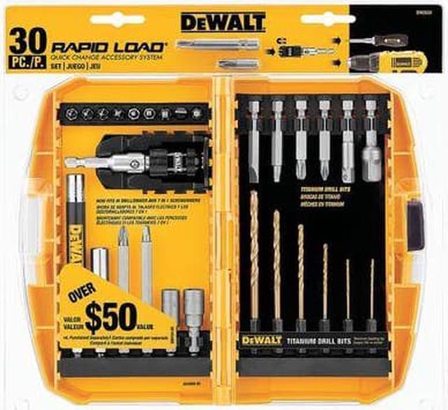 DeWalt DW2530 35 Piece Magnetic Compact Rapid Load Bit Set Newegg