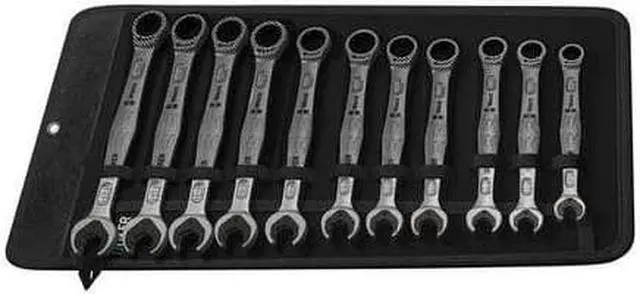 Alt view image 8 of 15 - Wera Combo Wrench St,Steel,Chrome,Standard  05020013001