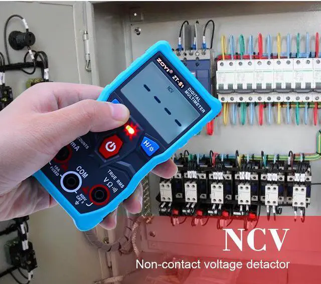 Alt view image 4 of 6 - ZOYI ZT-S1 Automatic Digital Multimeter True-RMS intelligent NCV 4000 Counts AC/DC Voltage Current Ohm Test Tool