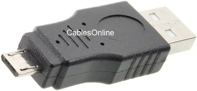 Alt view image 3 of 3 - USB 2.0 A-Type Male to Micro-B Male Adapter, CablesOnline AD-U23