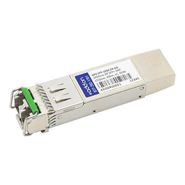 Alt view image 3 of 3 - Addon Juniper Networks Qfx-Sfp-10Ge-Er Compatible Taa Compliant 10Gbase-Er Sfp+ Transceiver (Smf 1550Nm 40Km Sfp+ Dom)